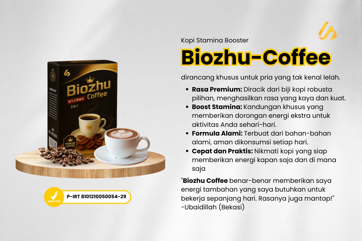 Minuman Serbuk Kopi BIOZHU COFFEE