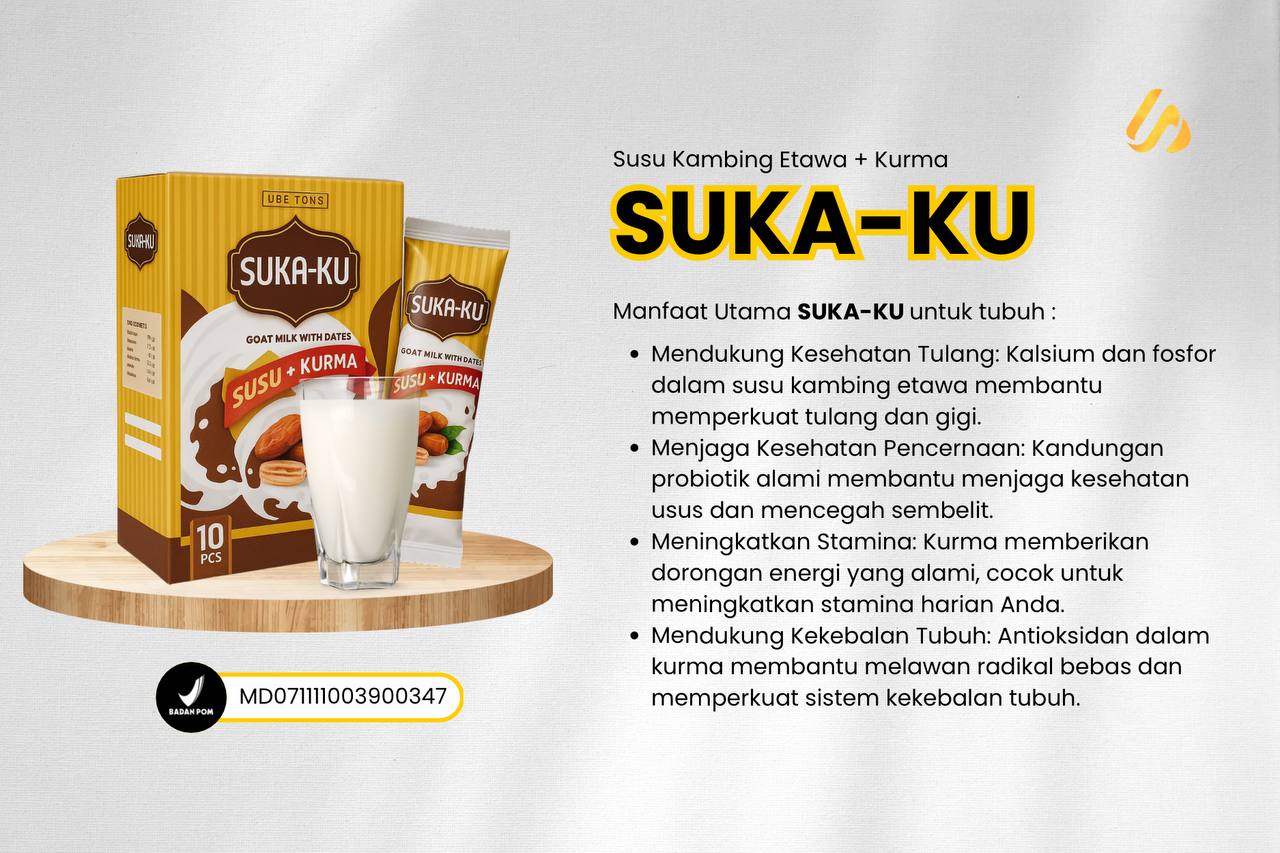 SUKA-KU Minuman Serbuk Susu Kambing